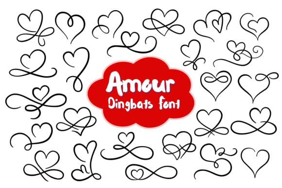Amour: Infuse Romance with Dingbat Typography