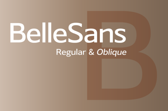 Belle Sans Regular and Oblique: A Modern Font for Any Project