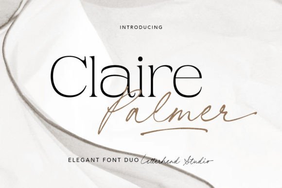 Claire Palmer: The Modern Font Duo for Sophisticated Design