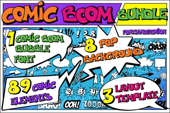 Comic Boom: The Display Font That Makes Your Ideas Pop