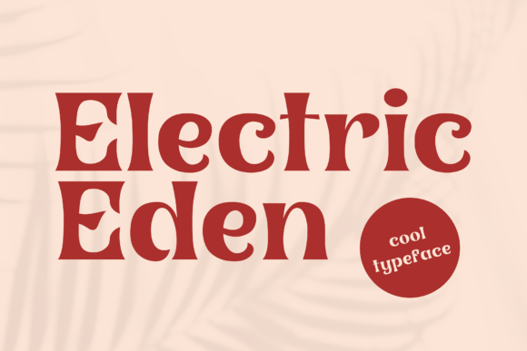 Electric Eden: A Retro Font for Bold Visual Design