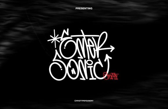 Enter Sonic Graffiti: Bold Handwritten Font for Dynamic Design