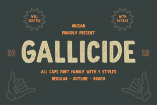 Gallicide: A Strategic Approach to Vintage-Inspired Typography