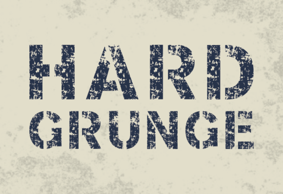 Hard Grunge: The Bold Sans-Serif for Fearless Design