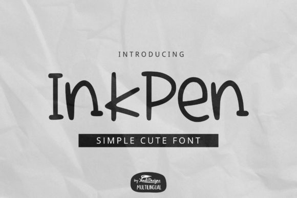 InkPen: The Quirky Handwritten Font for Creative Design
