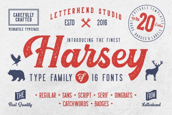 Mastering Harsey: The Ultimate Font Collection for Cohesive Design