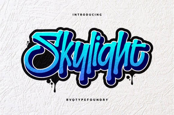 Skylight: A Bold Display Font for Urban Design