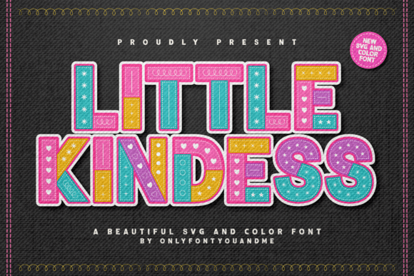 The Art of Digital Craft: Exploring the Little Kindness SVG Font