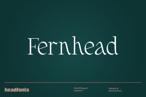 The Art of Handwritten Elegance: Discovering the Fernhead Font
