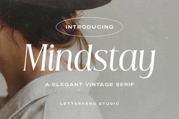 The Enduring Allure of Mindstay: Why This Elegant Serif Font is Defining Modern Vintage Design