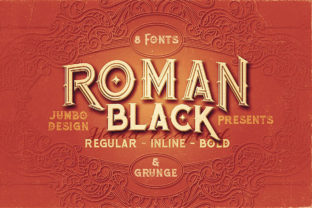 The Roman Black Family: A Modern Take on Vintage Typography