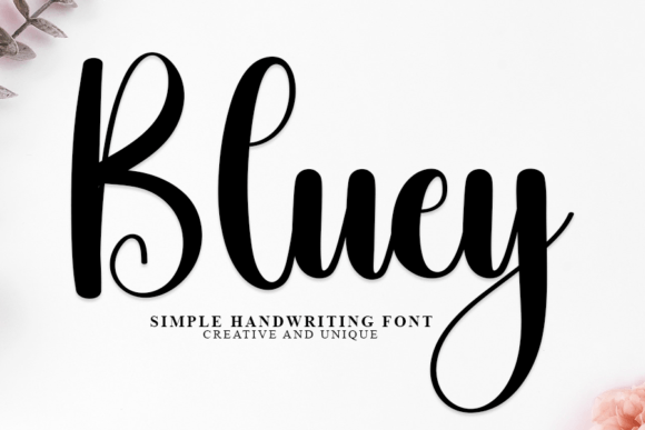 Unveiling Bluey: The Art of Delicate Handwriting in Modern Design