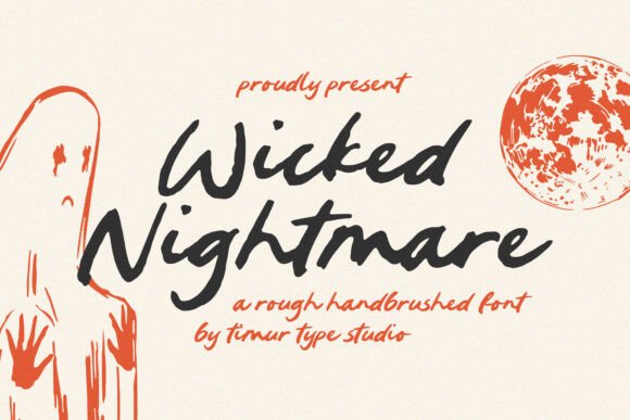 Wicked Nightmare: Mastering the Art of Edgy Typography