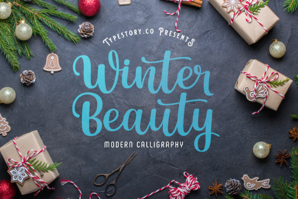 Winter Beauty: Unlocking the Elegance of Hand-Lettered Script