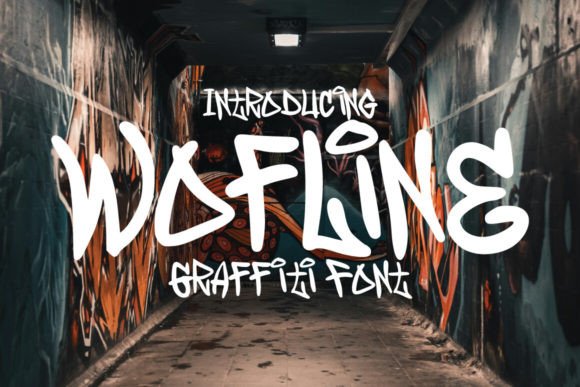Wofline Graffiti: Infuse Your Designs with Street Art Soul